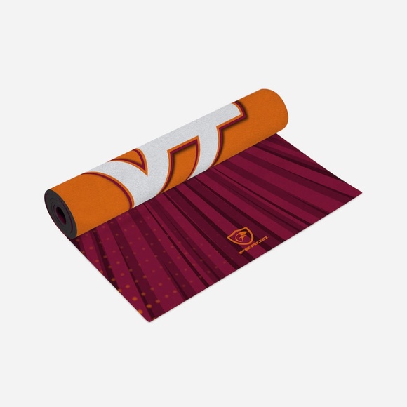 Virginia Tech University Exercise & Fitness Mat - Picture 2 of 3